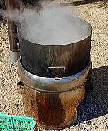 薪ストーブ用薪　乾燥薪を利用　