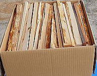 薪ダンボール入り