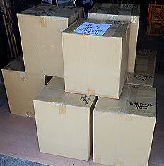 薪　大口配送　ダンボール