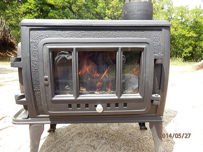 薪ストーブ用薪　ダンボール入り